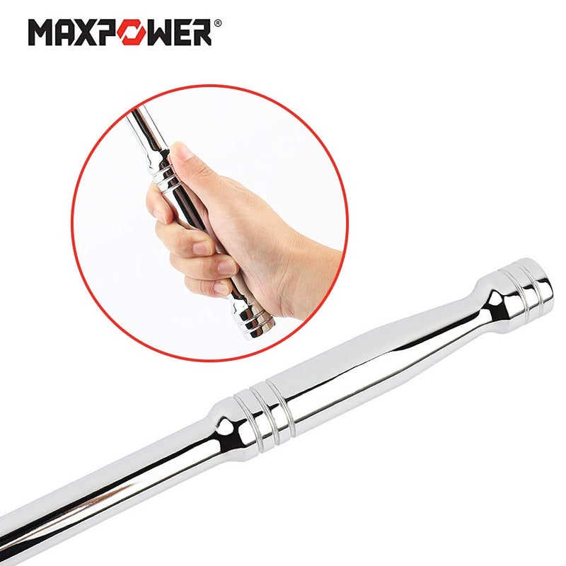 MAXPOWER 24-Inch Breaker Bar 1/2-Inch Drive Flex Handle - Image 5